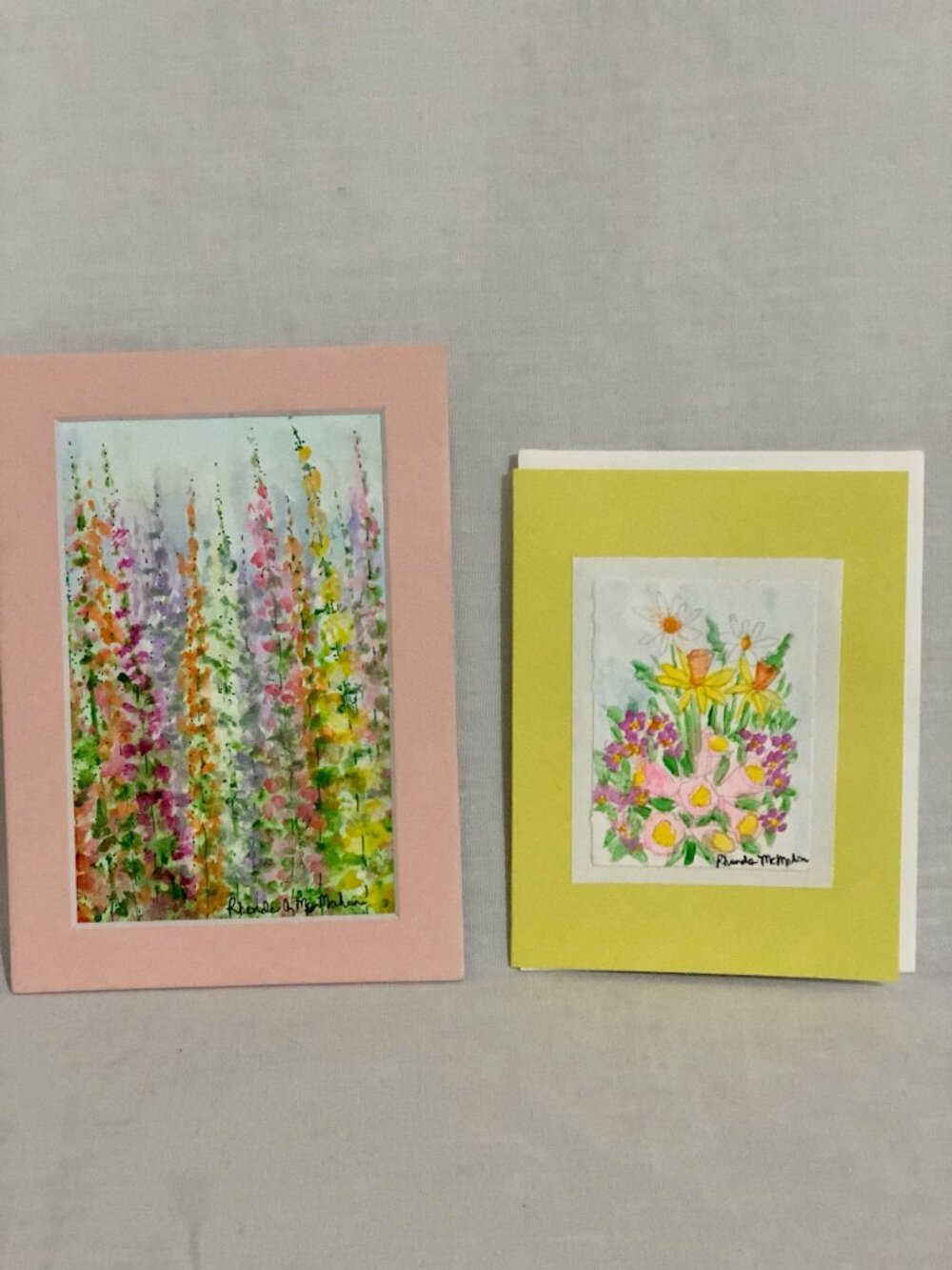 Snapdragons Watercolor Painting